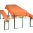 Tablecloth tablecloth + bench seat cushions